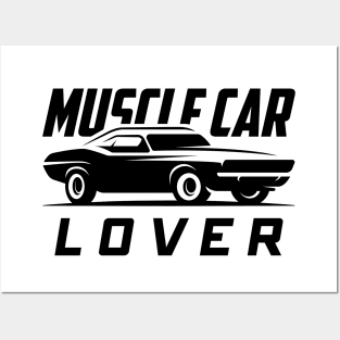 Muscle car lover Posters and Art